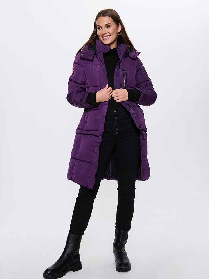 

Пуховик CANADA weather gear, фиолетовый