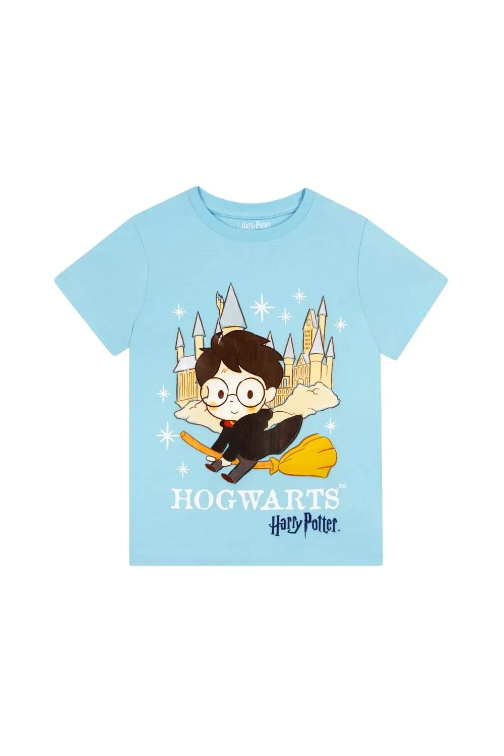Футболка детская с Хогвартсом Harry Potter, синий