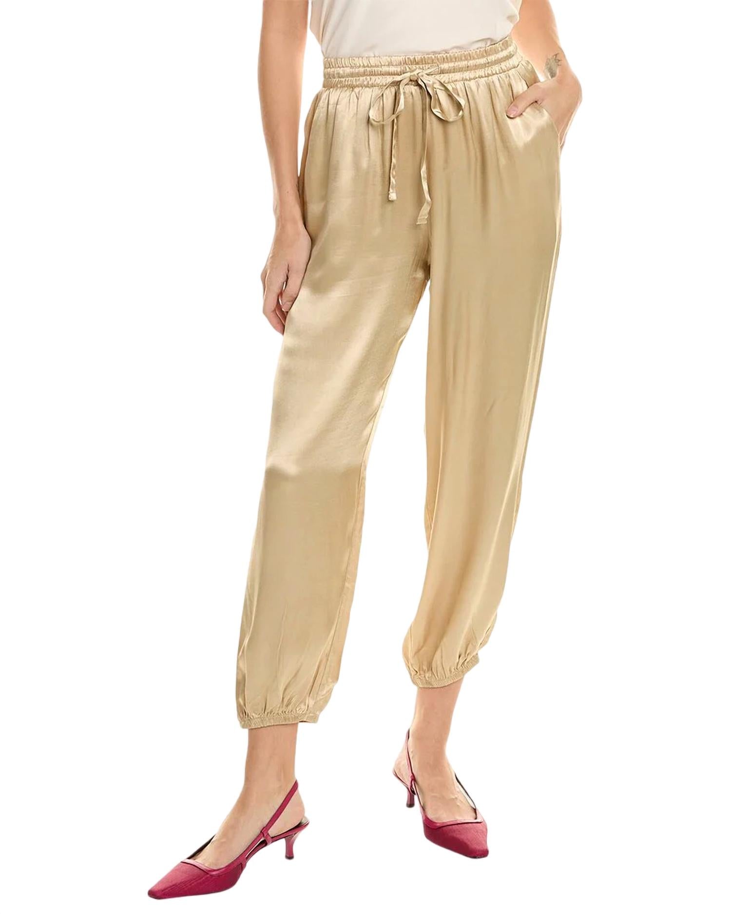 

Брюки Del Rey Dressed Lounge Pant цвета поджаренного маршмеллоу Nation LTD, цвет toasted marshmellow