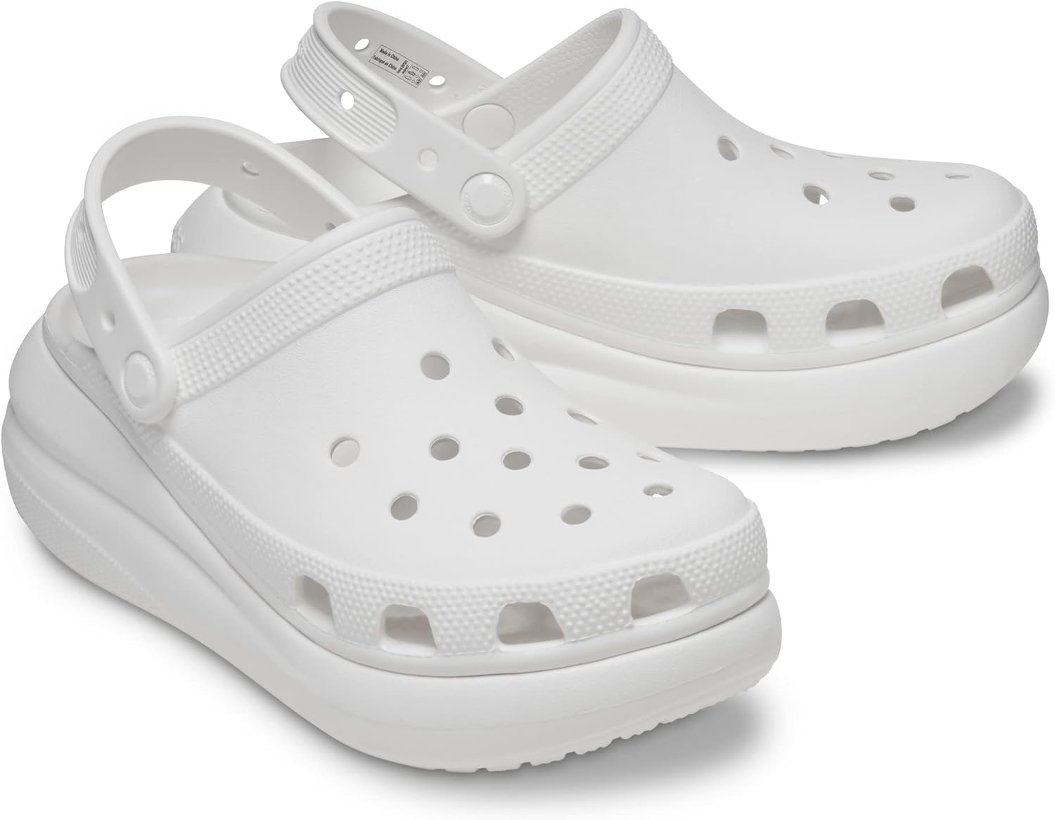 Сабо для взрослых унисекс Crush Clogs Crocs, белый — фото 2
