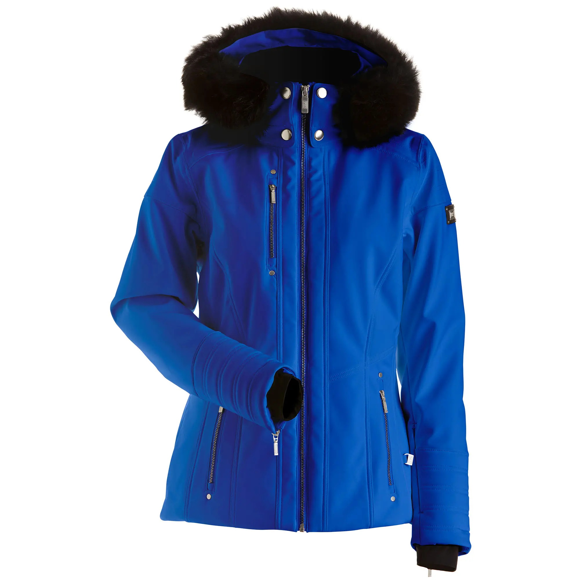 

Женская горнолыжная куртка Niseko Sport из искусственного меха - большие размеры Nils, Sapphire