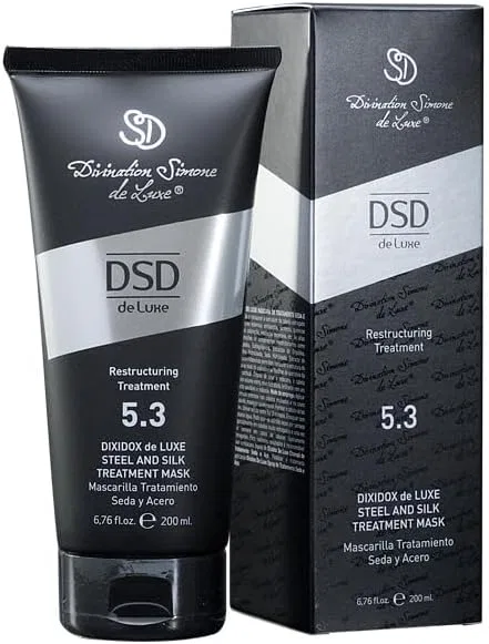 Маска для волос «Dixidox de Luxe Steel And Silk Treatment Mask DSD 5.3» от DSD de Luxe, 200 мл Dsd Dixidox
