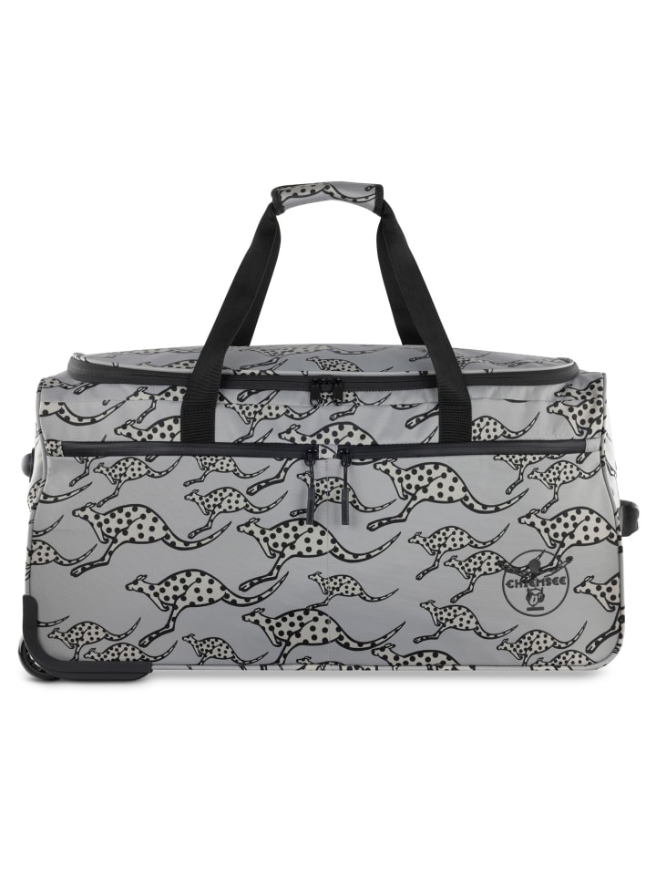 

Chiemsee Дорожная сумка на двух колесах Jump N Fly, 65 см, серого цвета