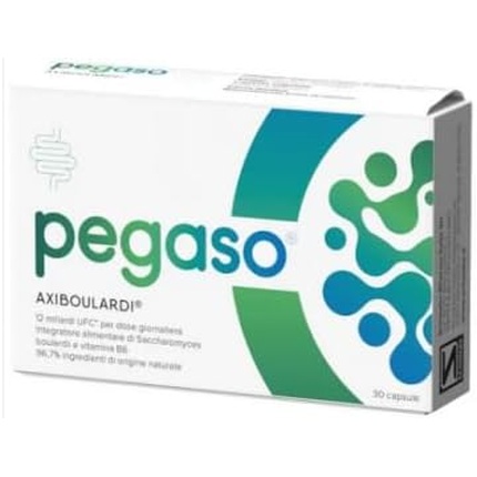 

Pegato Axiboulardi Saccharomyces Boulardii и витамин B6 пищевая добавка 30 капсул Pegaso