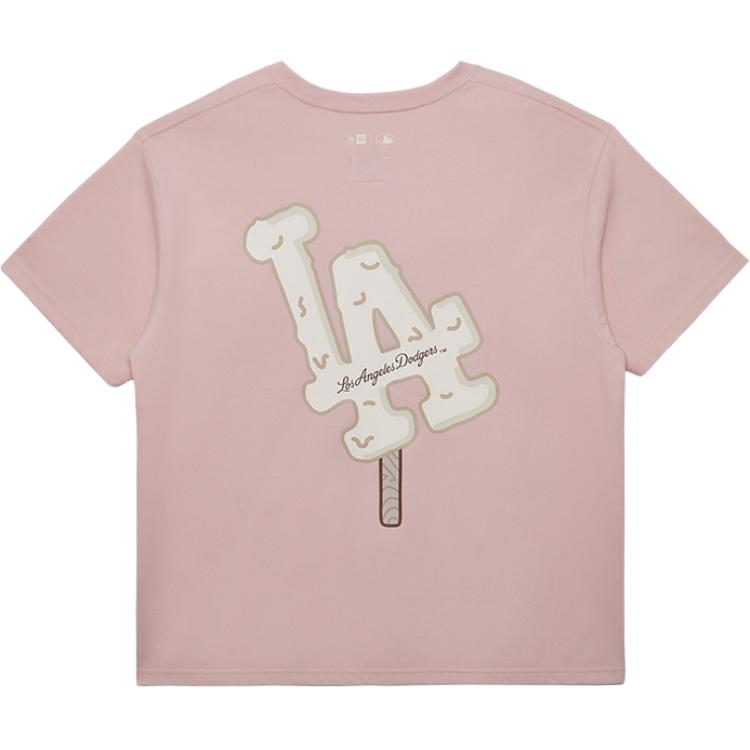 

New Era Футболка mlb женская pink, Розовый, New Era Футболка mlb женская pink