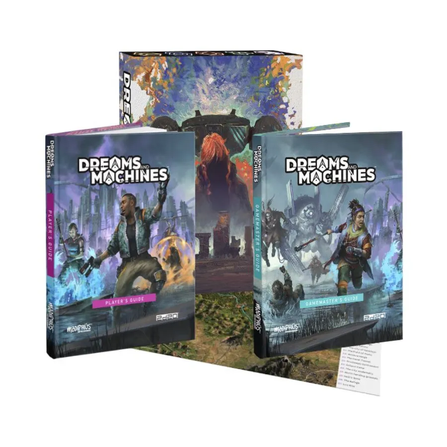 

Бокс-сет Dreams and Machines - Collector's Slipcase Edition, Dreams and Machines Roleplaying Game