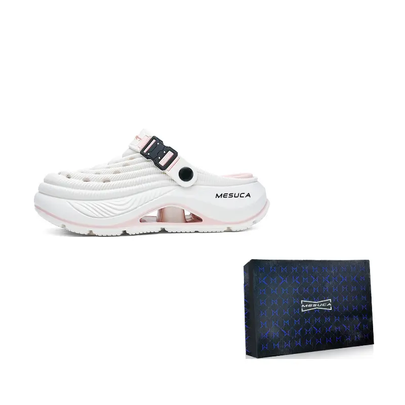 

MESUCA Клоги мужские бежево-бело-розовые, цвет Beige White Pink