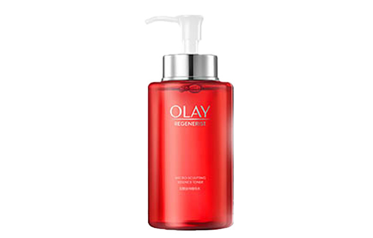 Olay Большая красная бутылка, new birth revitalizing gold pure vitality peptide тонеры увлажняющие и подтягивающие увлажняющий 250мл — фото 2