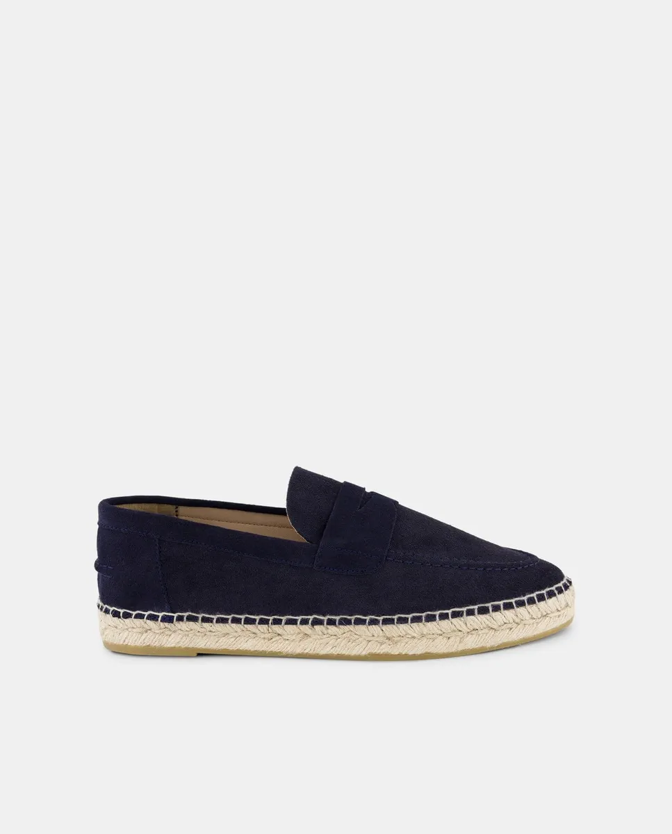 

Мужские мокасины из нубука Emidio Tucci, синий