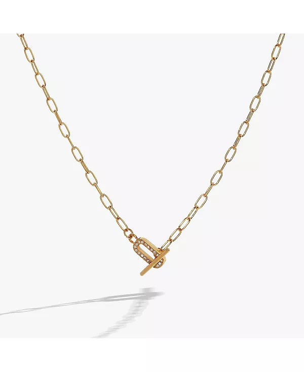 

Ожерелье с застежкой-молнией Pave Alex And Ani, gold