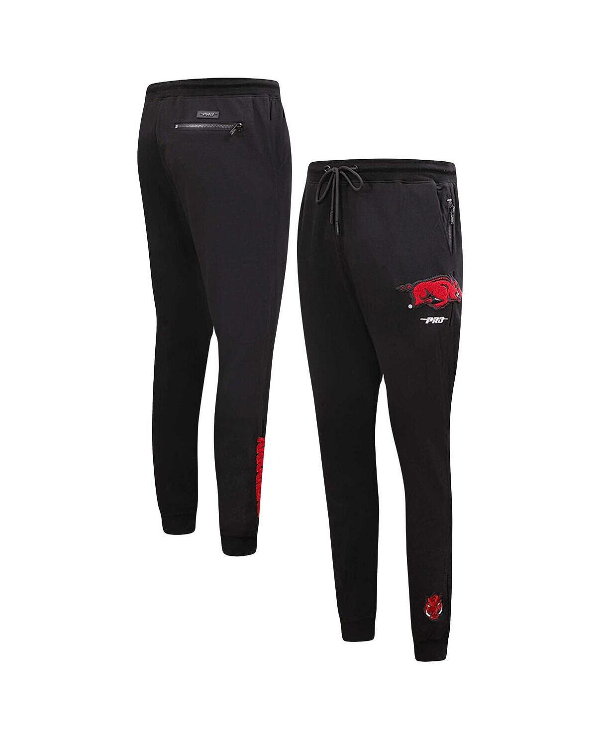 

Мужские черные брюки-джоггеры Arkansas Razorbacks Classic DK Pro Standard