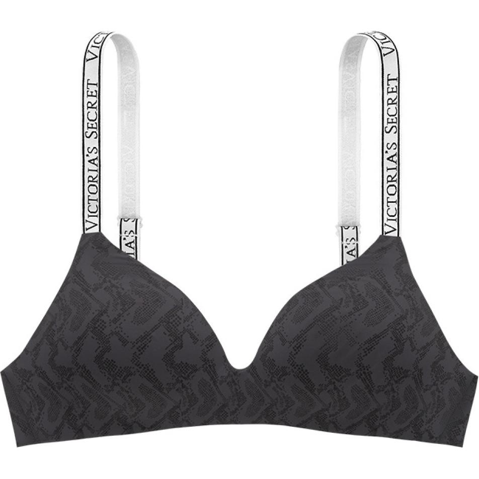 

Victoria's Secret Бюстгальтер Women's Black Snakeskin Print