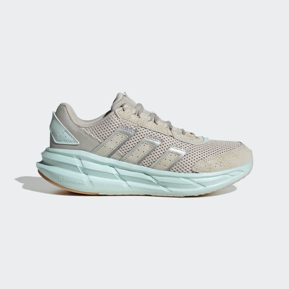 Кроссовки Adidas Astrastar Shoes, цвет Beige/Silver Metallic/Halo Mint