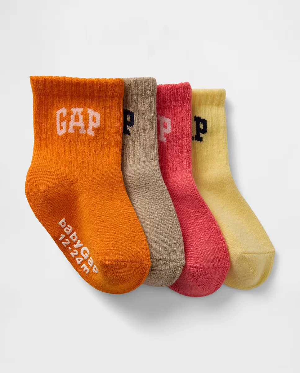 

Мягкие и эластичные вязаные круглые детские носки Gap, мультиколор