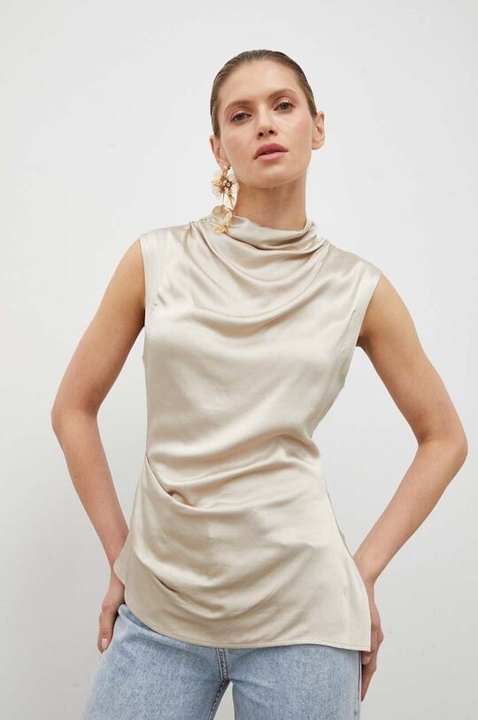 

Блузка Portia Satin Ease 2ndday, бежевый