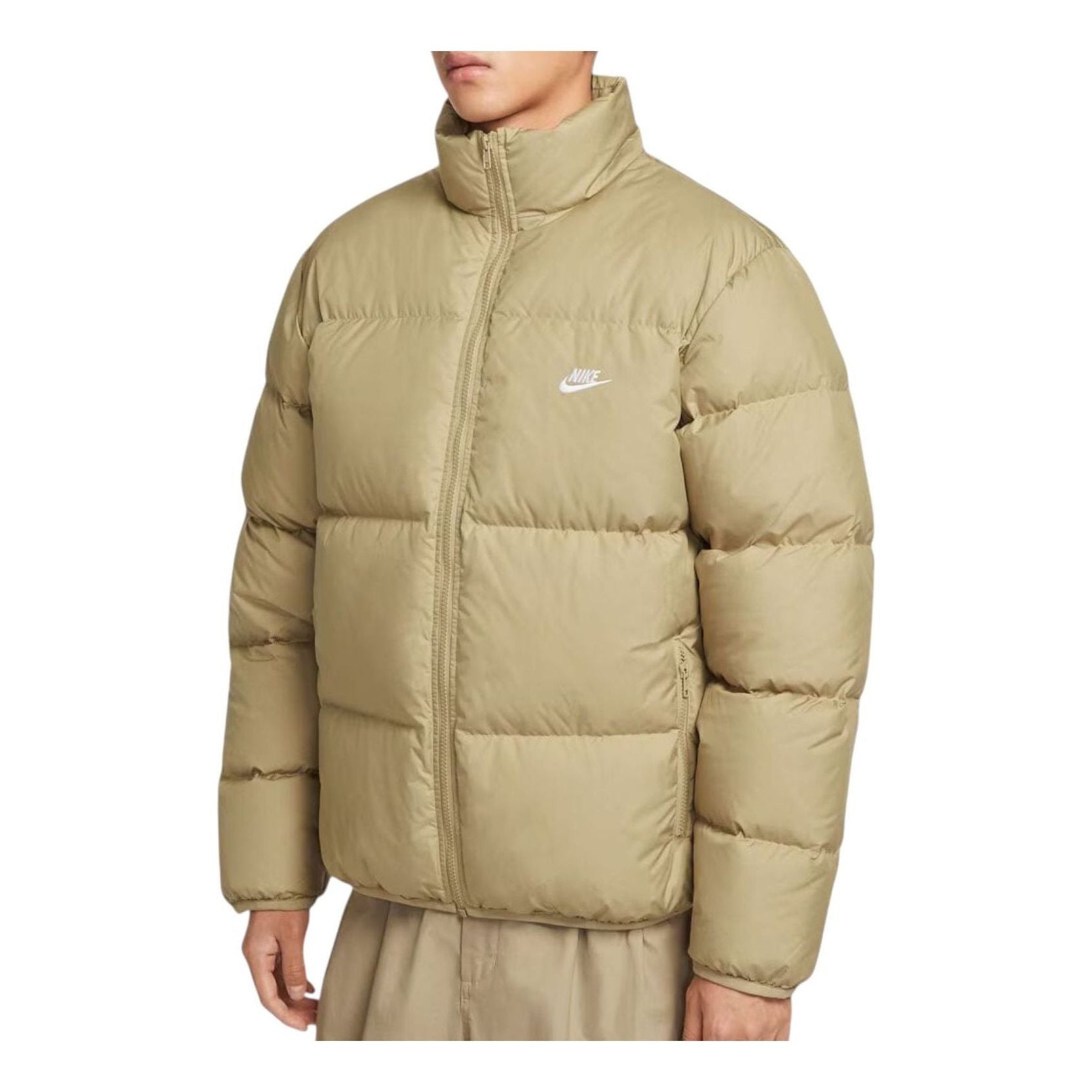 

Куртка Nike Sportswear Club Therma-FIT Puffer Jacket 'Parachute Beige White'