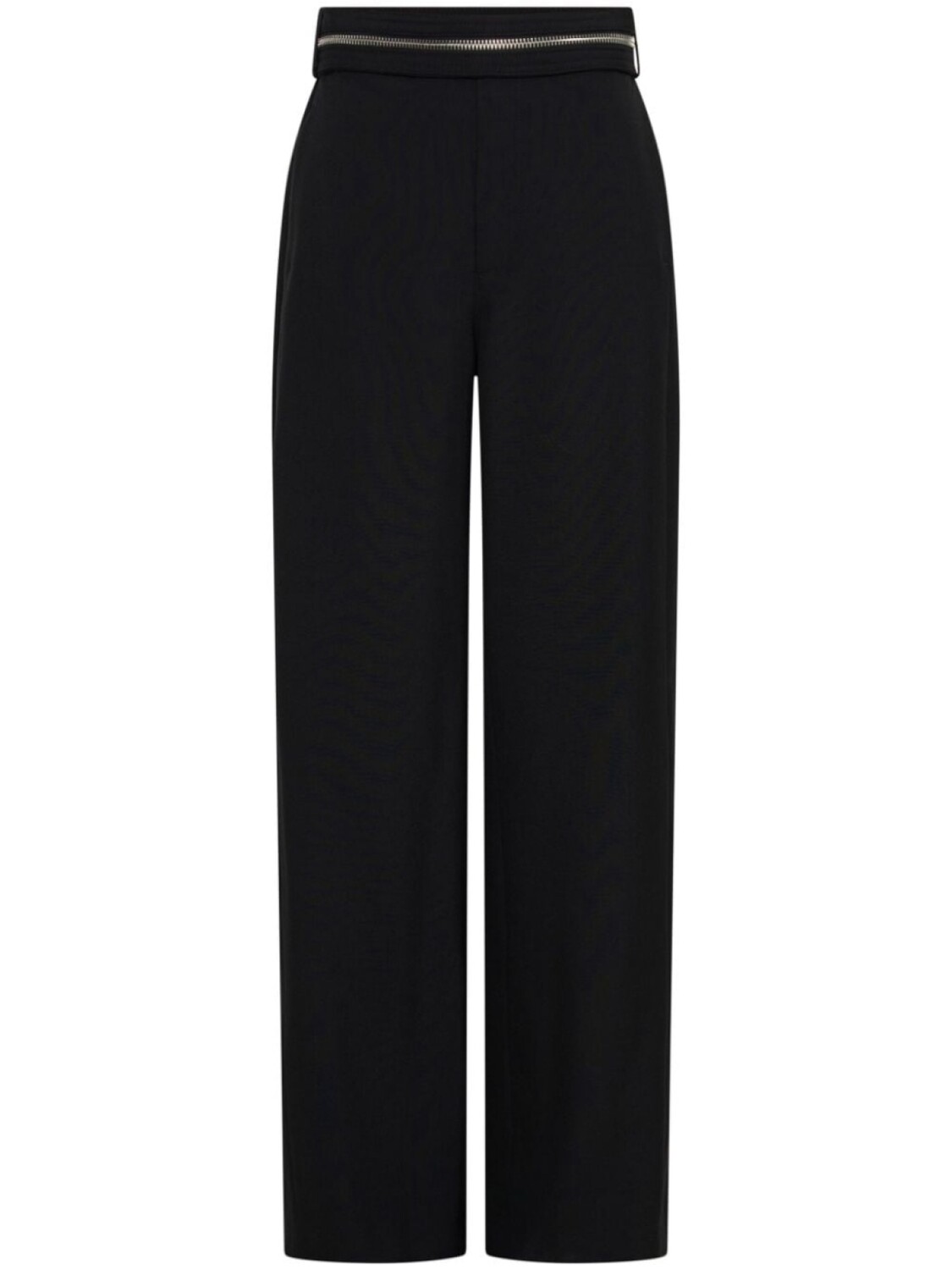 

Dion Lee шерстяные брюки прямого кроя с молнией, черный
