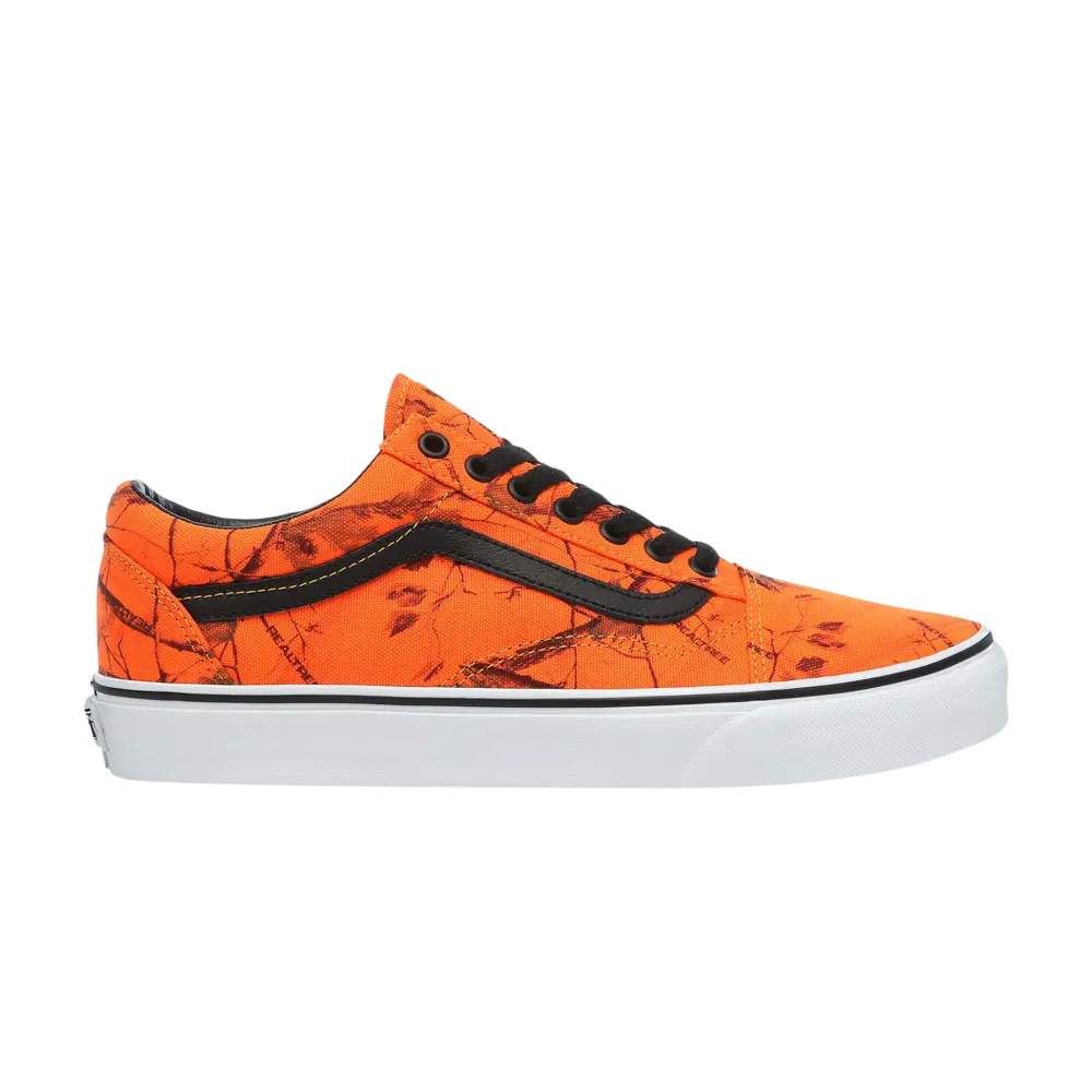 

Кроссовки Realtree x Old Skool Vans, оранжевый