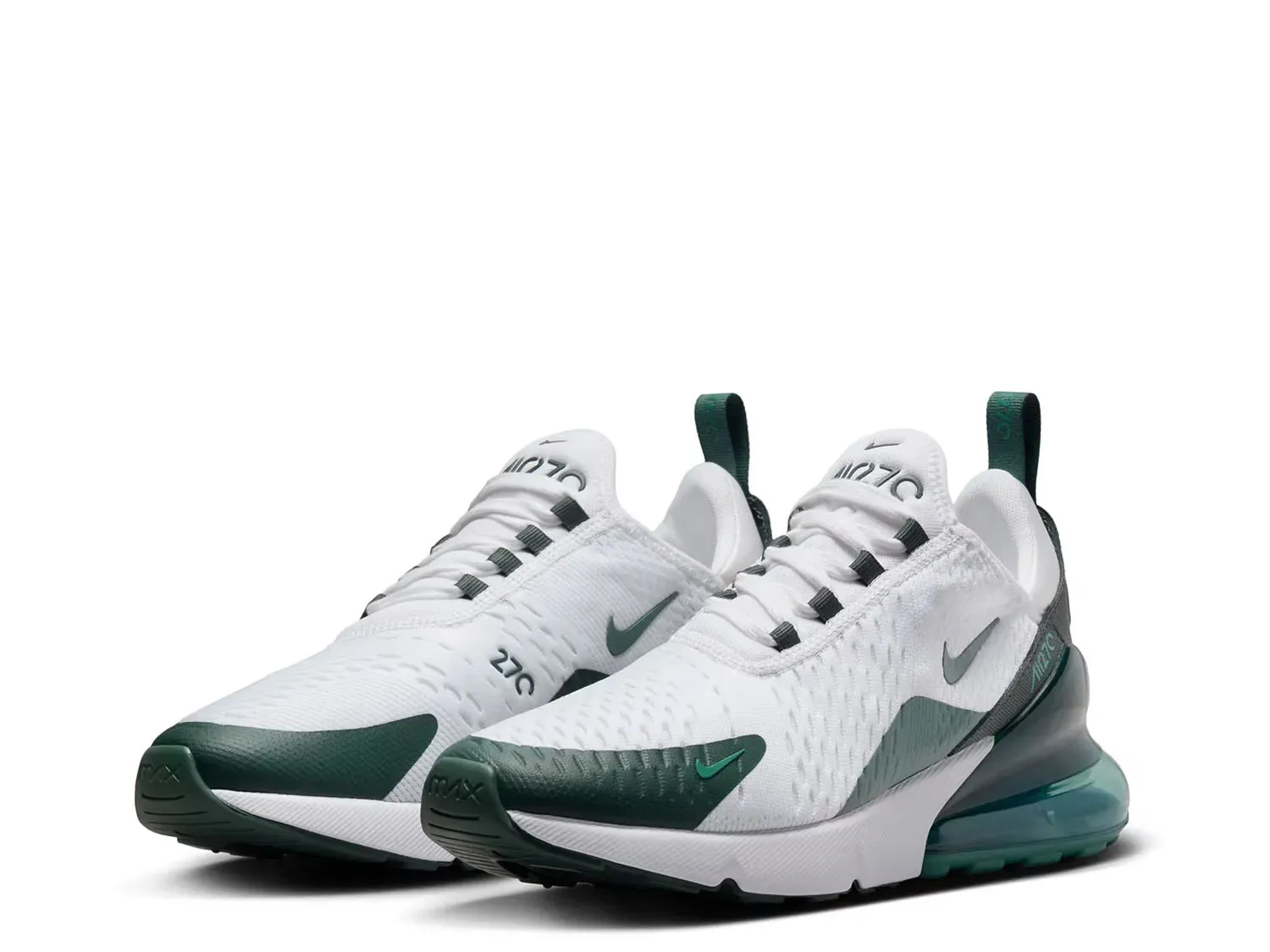 Кроссовки Air Max 270 - женские Nike, White/Green — фото 3