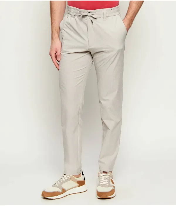 Брюки чинос Chino-Tapered-DS-10 tapered fit Boss Orange, бежевый — фото 3
