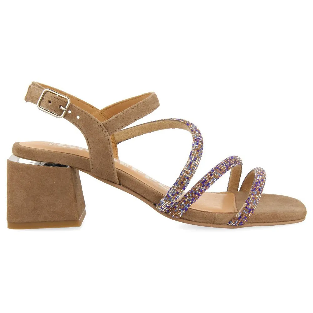 Сандалии Gioseppo 72144 heel, коричневый