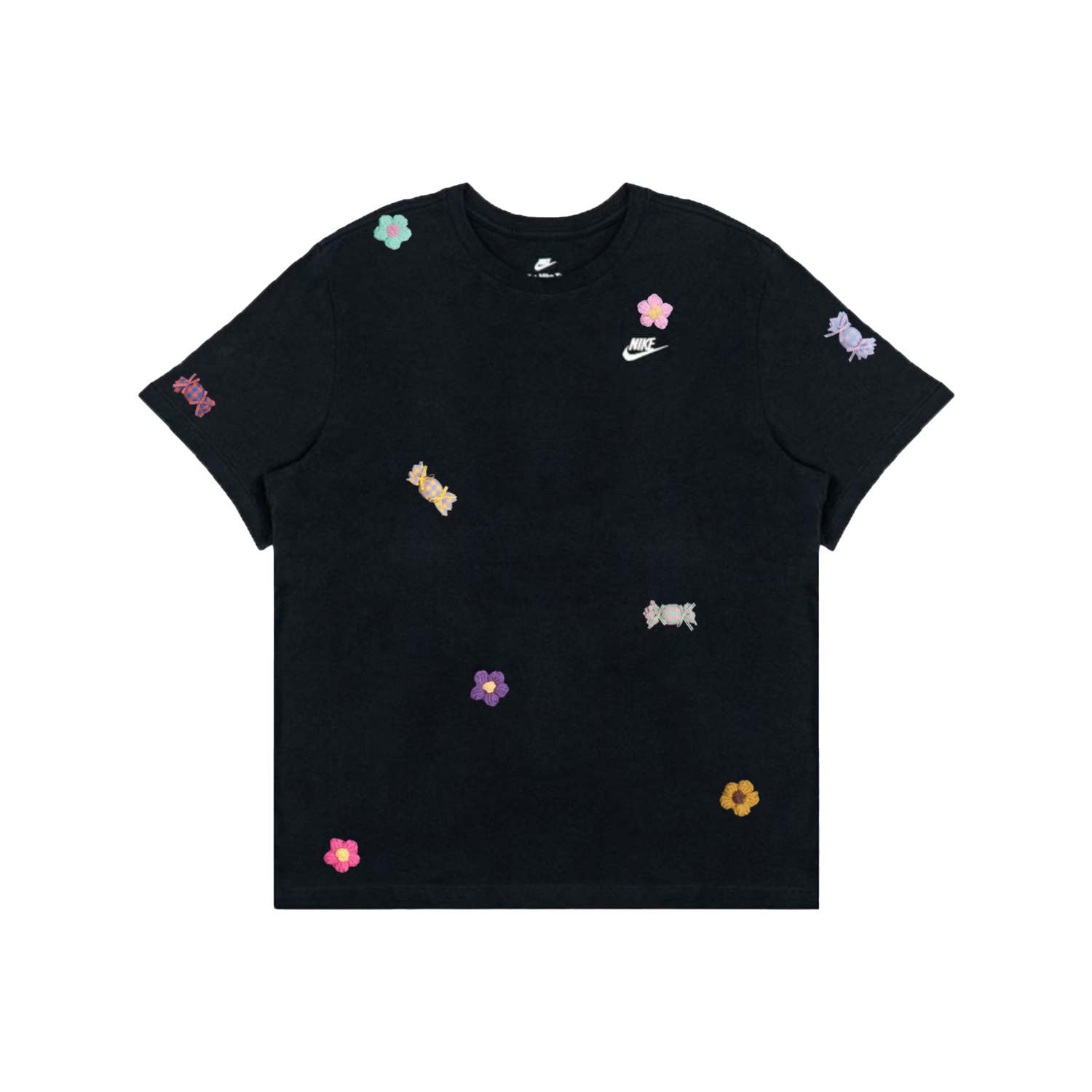 

Nike Футболка мужская черная, Черный, Nike Футболка мужская черная