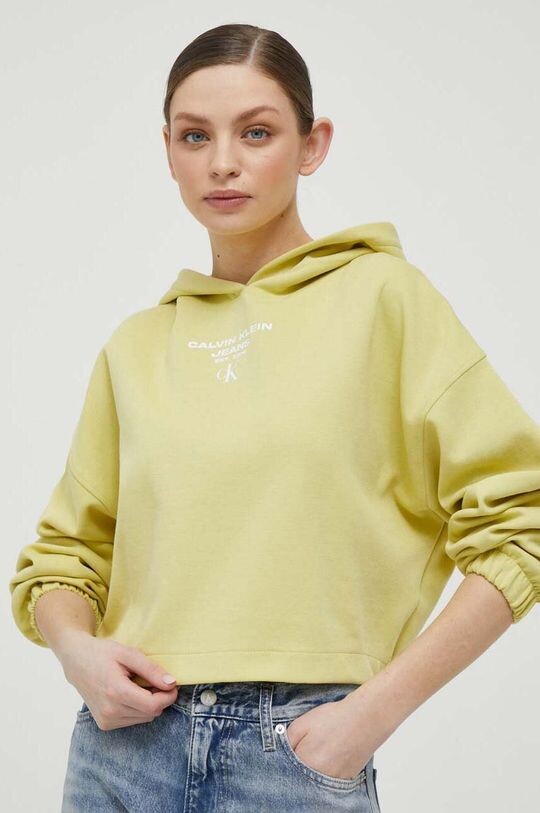 

Толстовка Calvin Klein Jeans, зеленый
