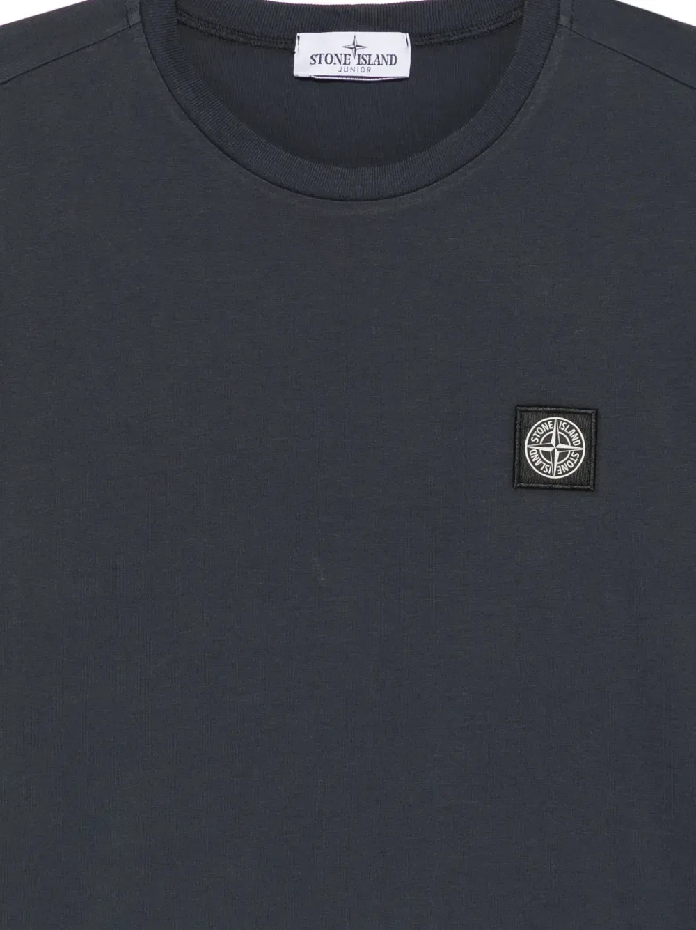 Футболка с круглым вырезом Stone Island Junior, синий — фото 3