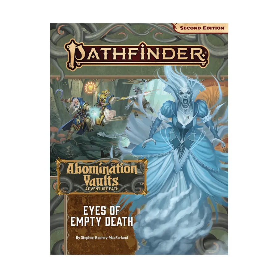 

#165 "Abomination Vaults #3 - Eyes of Empty Death", Pathfinder Roleplaying Game (2nd Edition) - Adventure Path #145 - #174, мягкая обложка