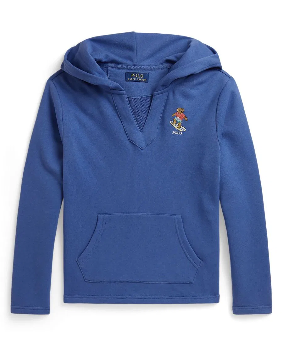 Детская толстовка с длинными рукавами Polo Bear Terry, размеры 8-20 Polo Ralph Lauren, синий