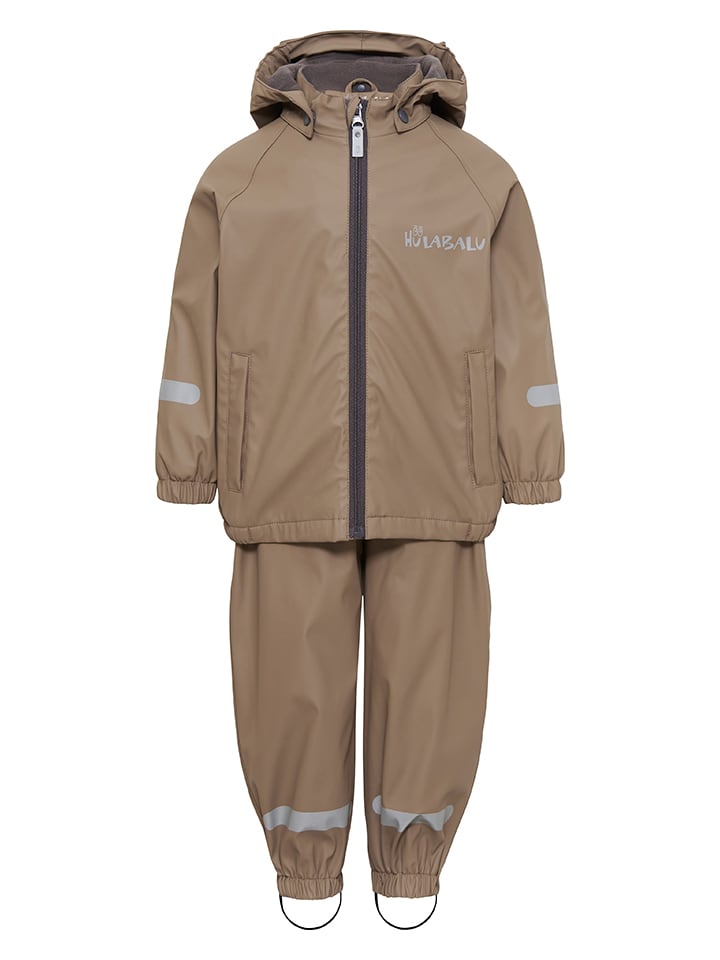 

HULABALU 2 предмета. Дождевой костюм «Пикси» светло-коричневого цвета