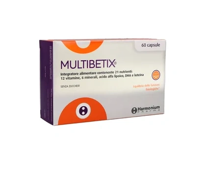 

Multibetix 60 Capsule - Пищевая добавка Harmonium Pharma Srl