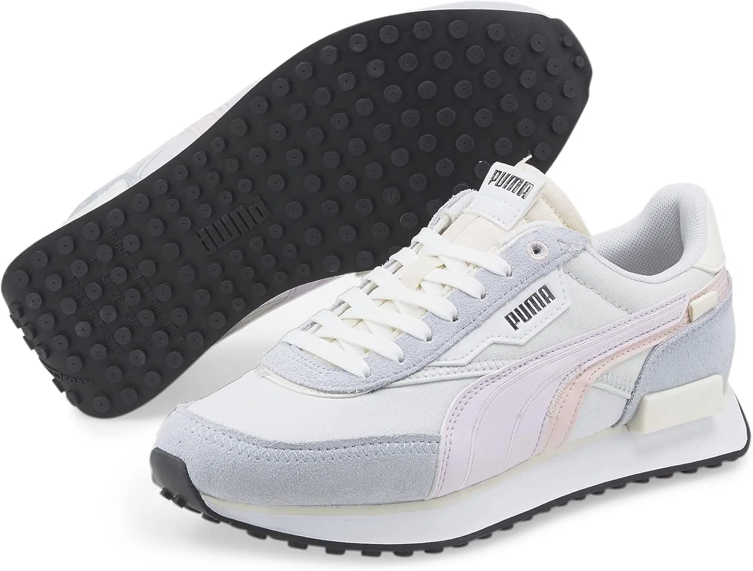 Кроссовки PUMA Unisex Regular Undefined Future Rider, темно-серые и белые — фото 2
