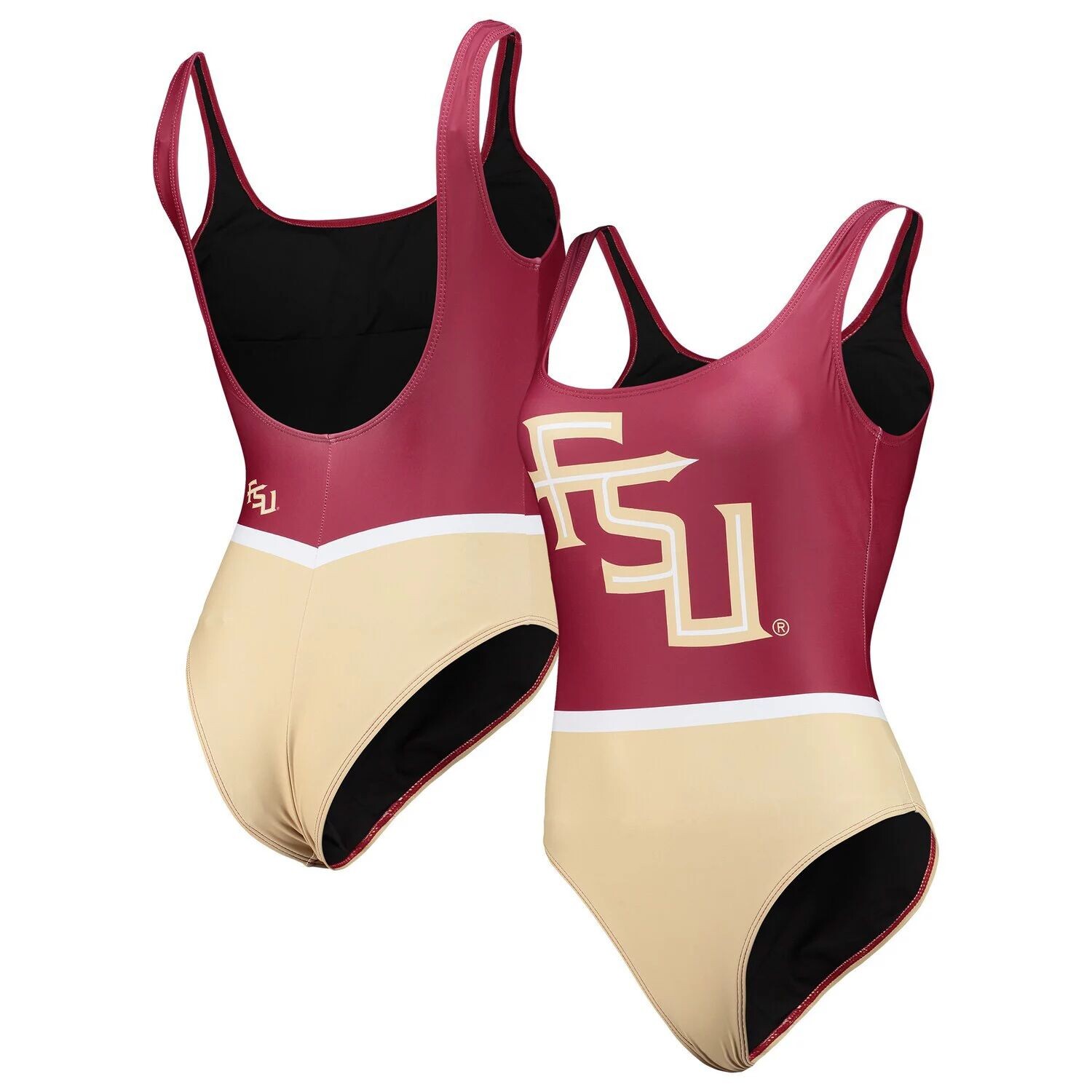 

Женский цельный купальный костюм FOCO Garnet Florida State Seminoles