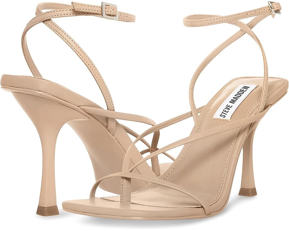 

Сандалии Steve Madden Annie Heeled, цвет Natural