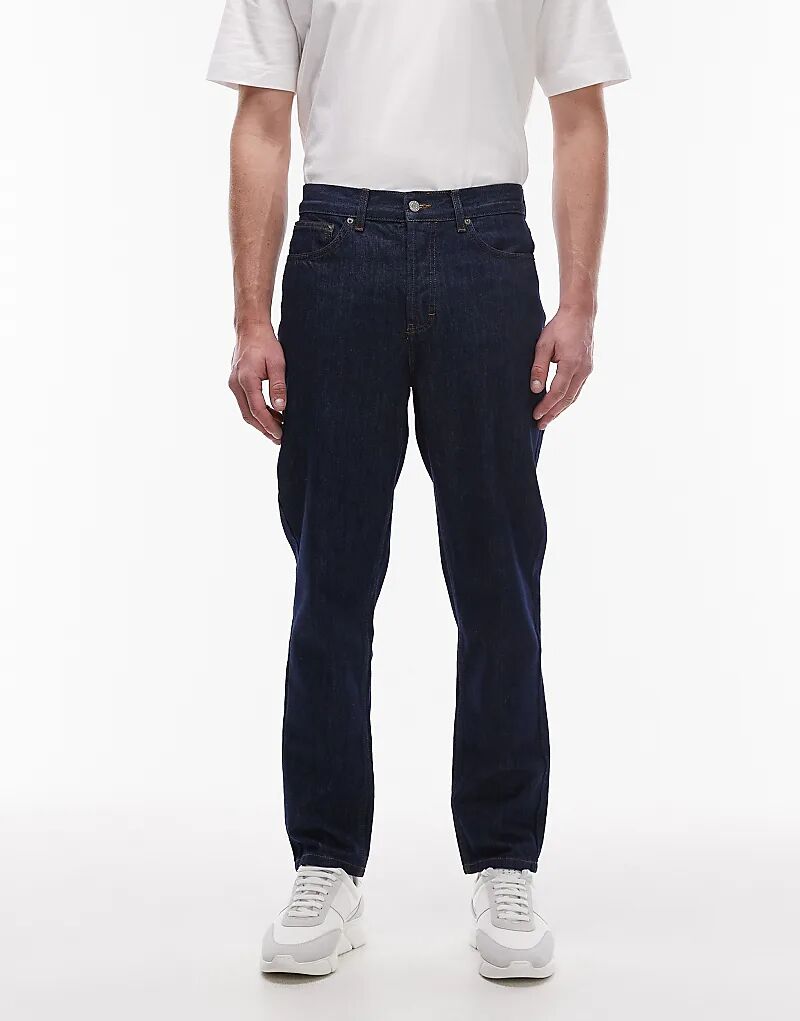 

Джинсы Topman с зауженным кроем, необработанные