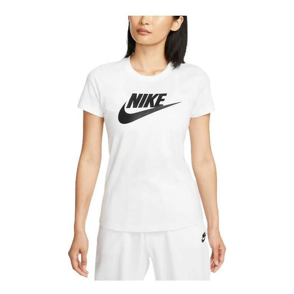 

Футболка (WMNS) Nike Sportswear Essentials Logo T-Shirt 'White', белый