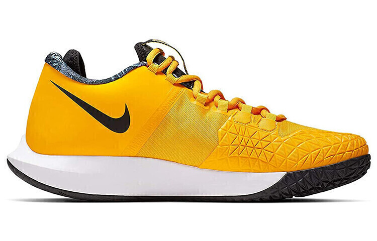 Теннисные кроссовки Air Zoom Zero мужские с низким верхом желтые/черные/белые Nike — фото 2