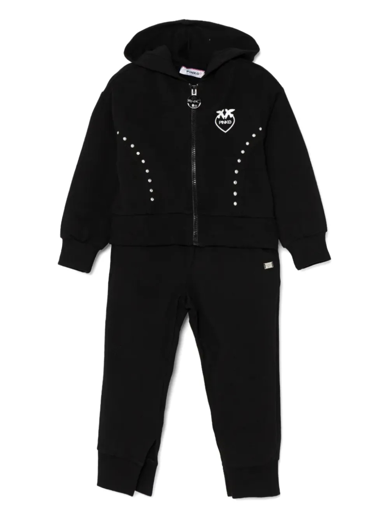 

Спортивный костюм с логотипом Pinko Kids, черный