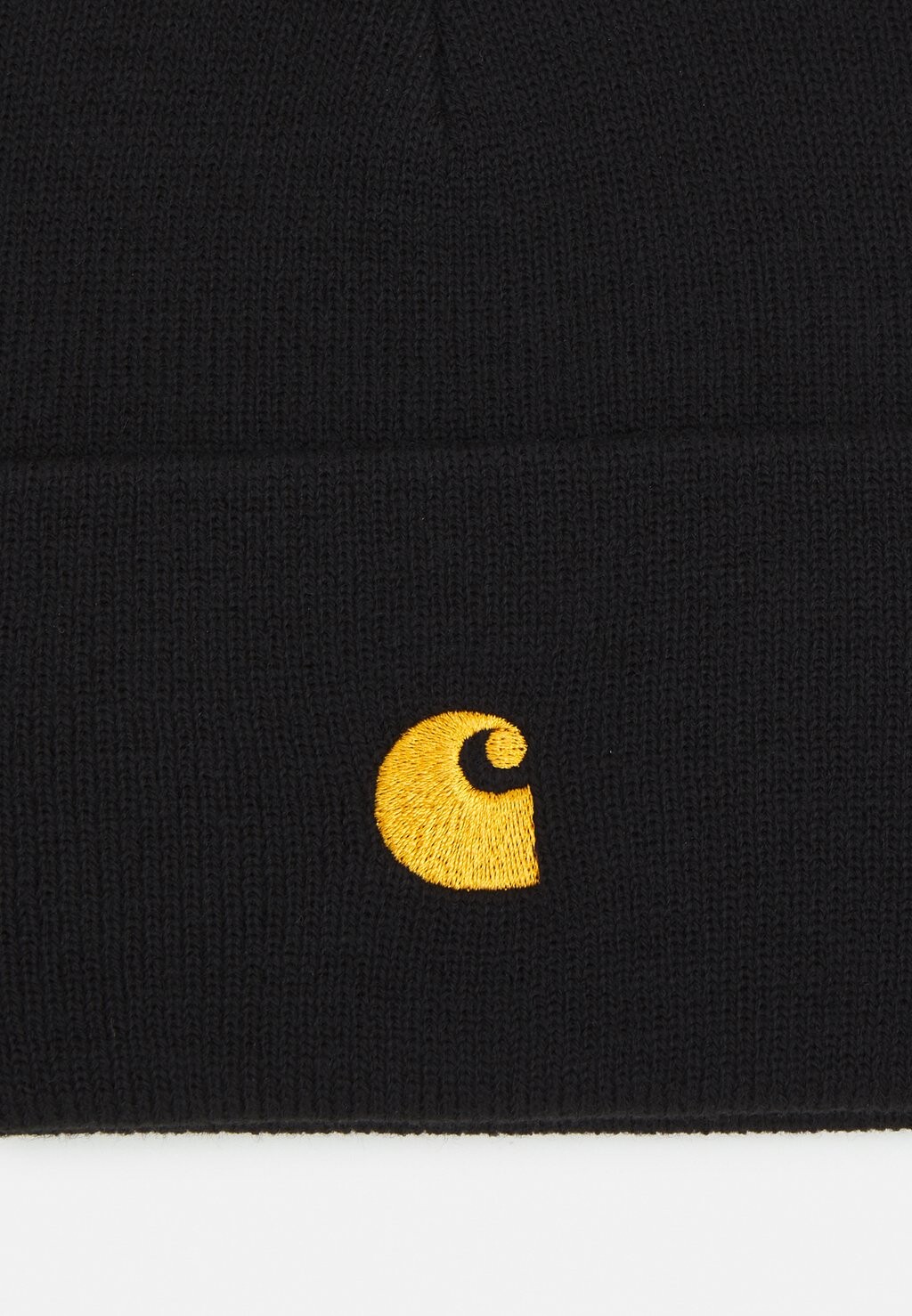 

Шапка-бини Chase Beanie Unisex Carhartt WIP, черный/золотой