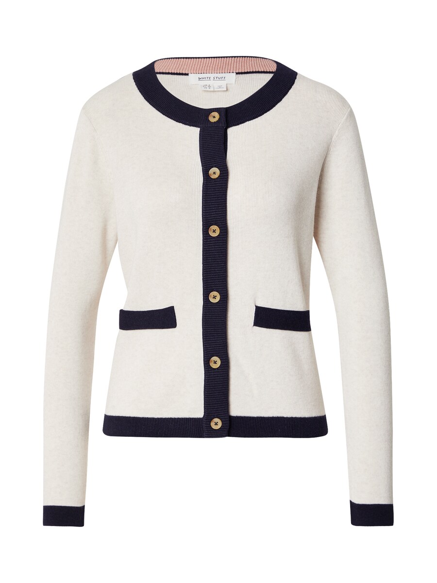 

Вязаный кардиган WHITE STUFF CHARLOTTE, Wool white
