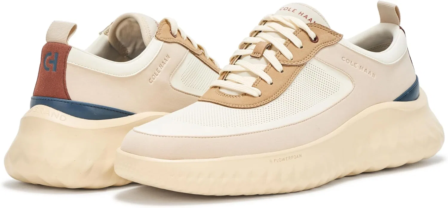 Мужские кроссовки Cole Haan Generation Zerogrand 2 Ultra, Ancient Scroll Birch Beige Ivory — фото 3