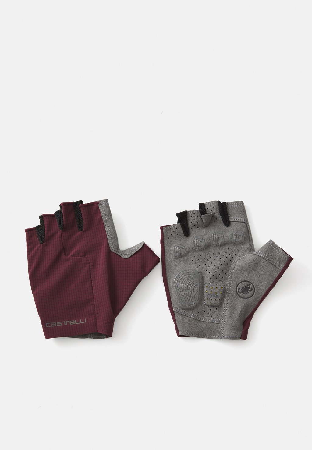 

Перчатки без пальцев PREMIO EVO GLOVE Castelli, темно-красный