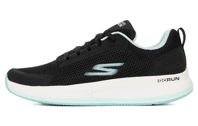 

Кроссовки для бега Go Run Pulse женские с низким верхом, черные/синие Skechers