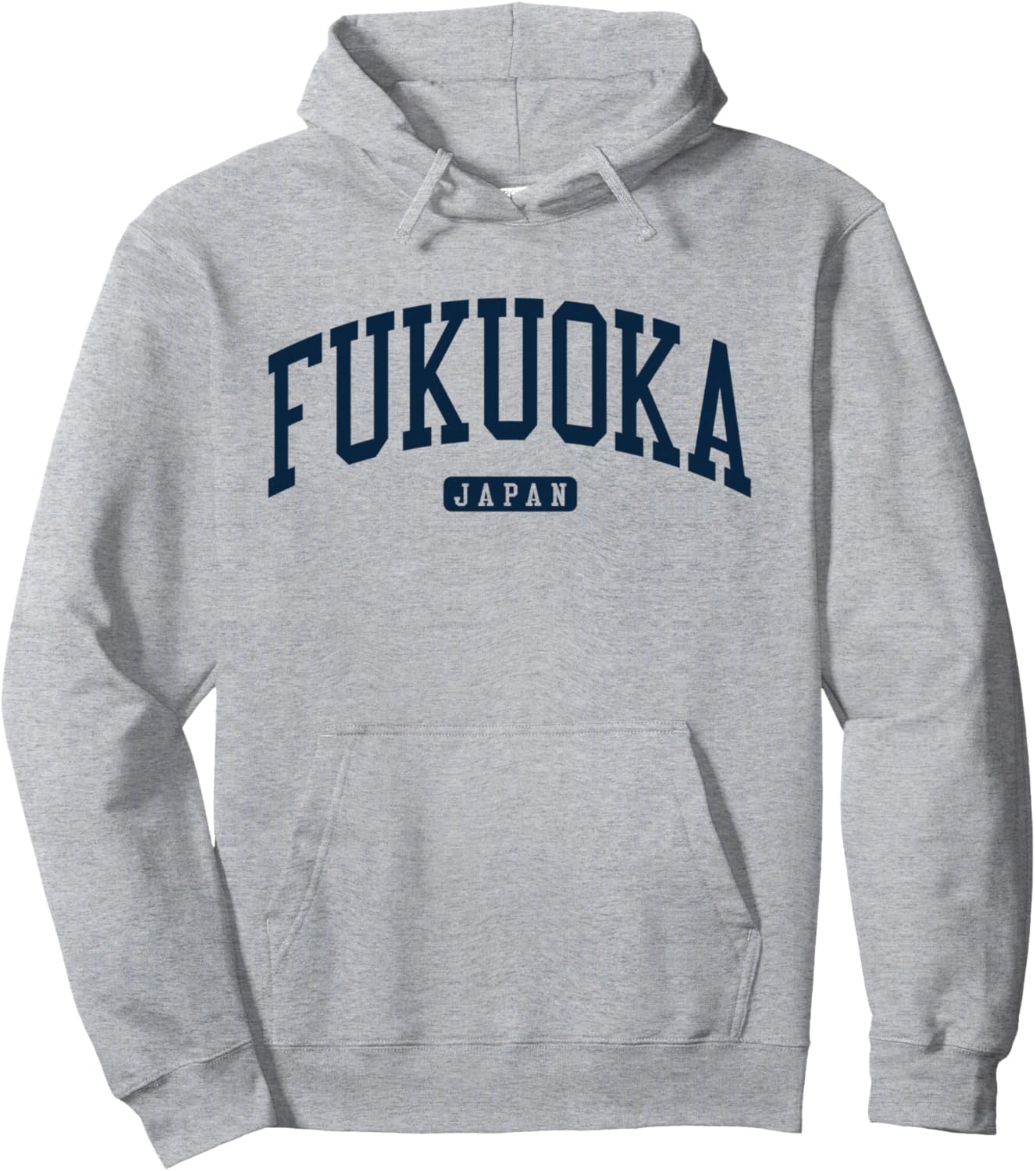 

Худи Fukuoka Nihon College Style темно-синего цвета, серая Fukuoka Japan T-Shirts & Sweatshirts
