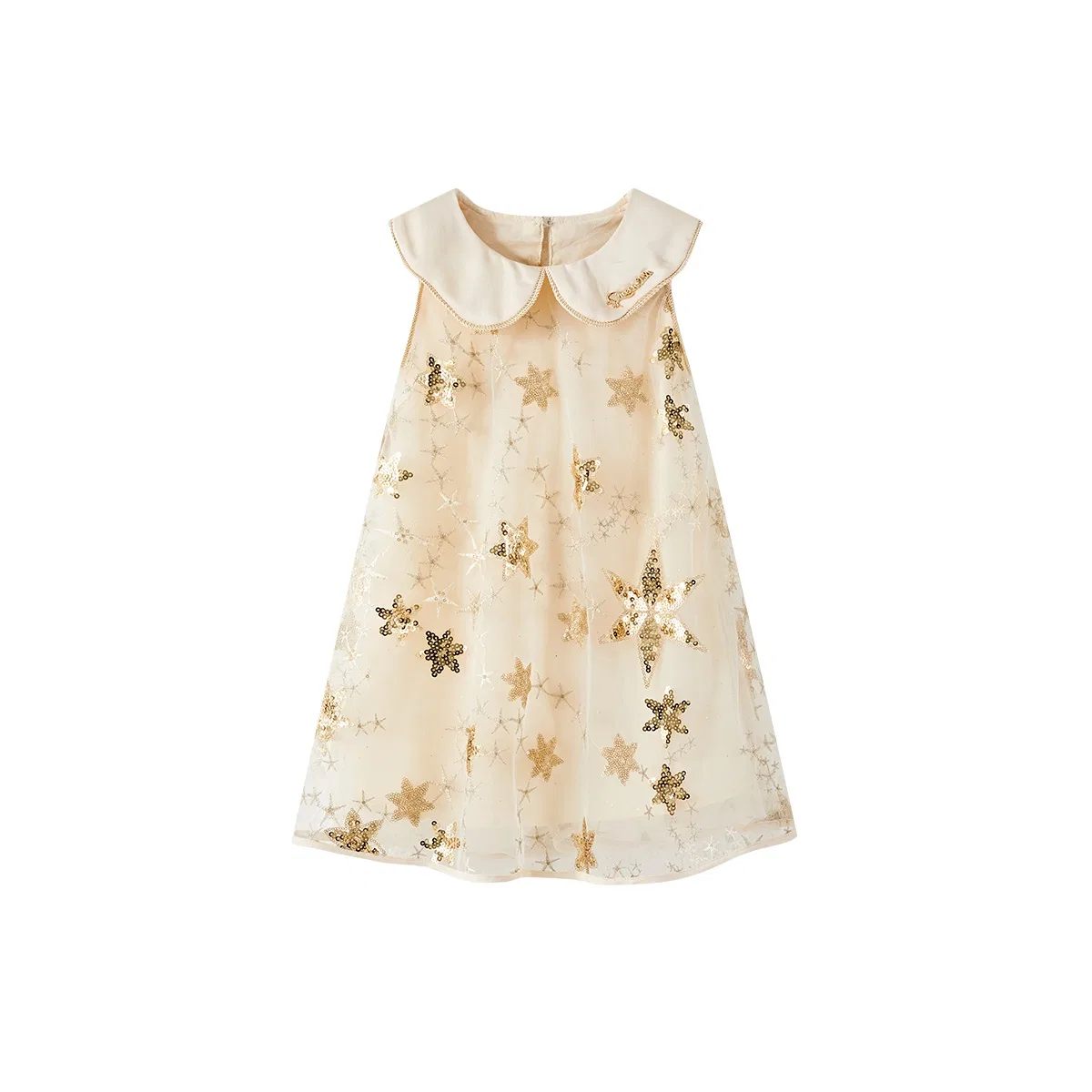 Платье Frozen Series SS25 Beige для детей 3-7 лет Disney