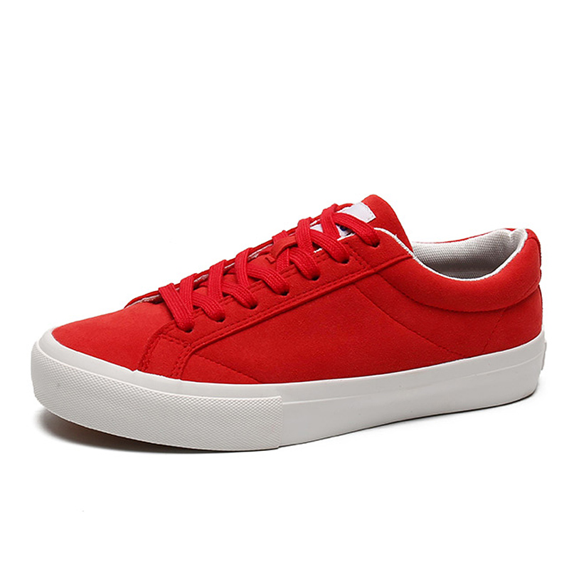 

VANSSI Низкие скейтерские кроссовки унисекс красные, цвет Red