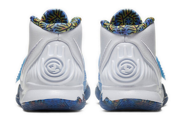Кроссовки kyrie 6 Nike, белый — фото 4