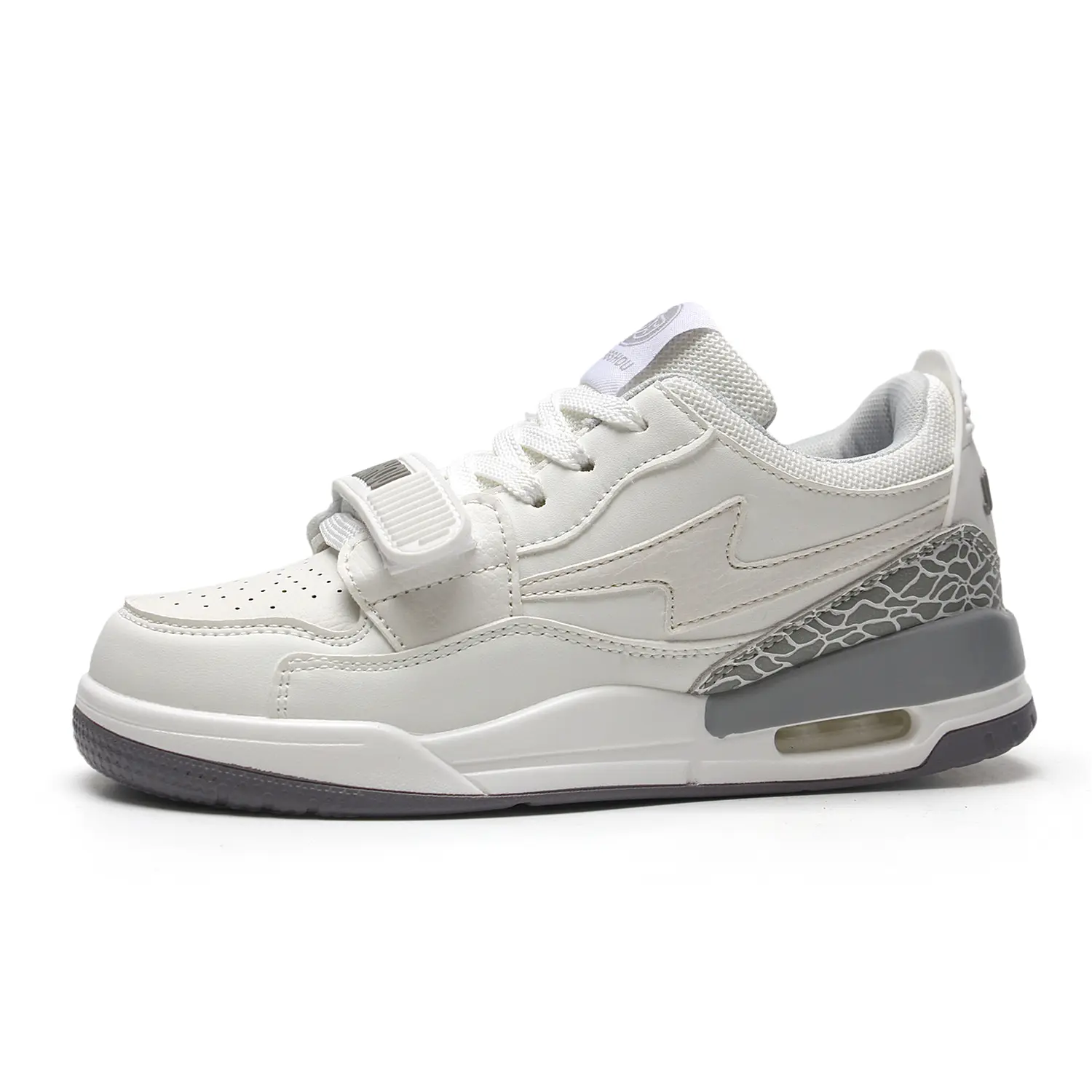 

Кроссовки JIANGSHOU Skateboarding Shoes Unisex Low-top White, белый