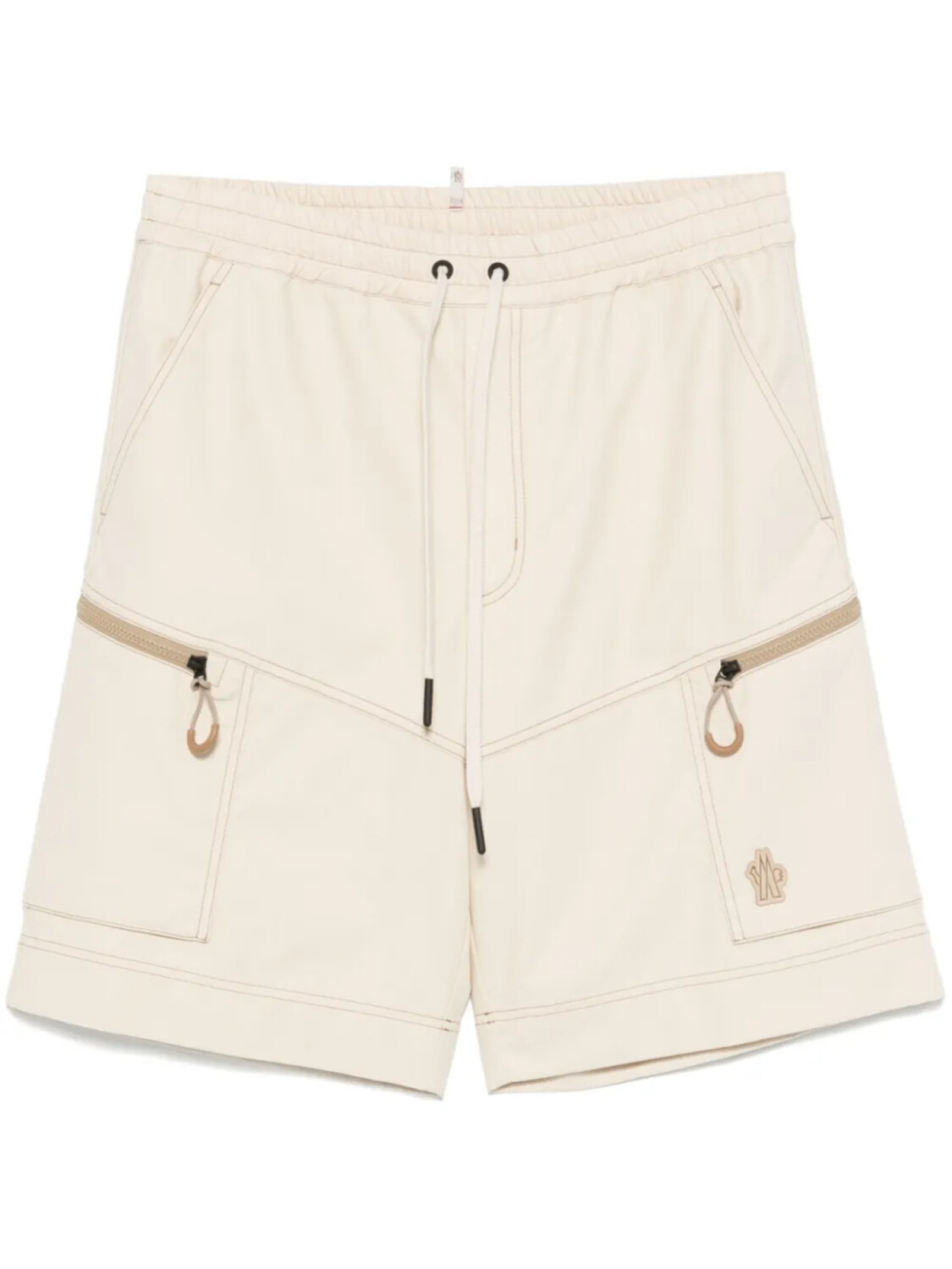 

Moncler Grenoble шорты карго с кулиской, нейтральный